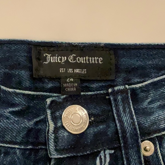 NWT Juicy Couture “JC” Printed All Over Jeans - Size 24 - Picture 3 of 8